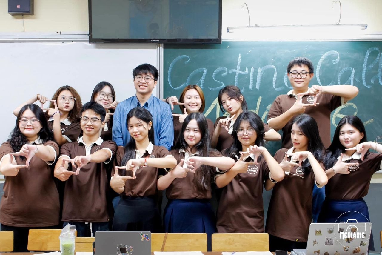Đội ngũ CLB Truyền thông Mediarie